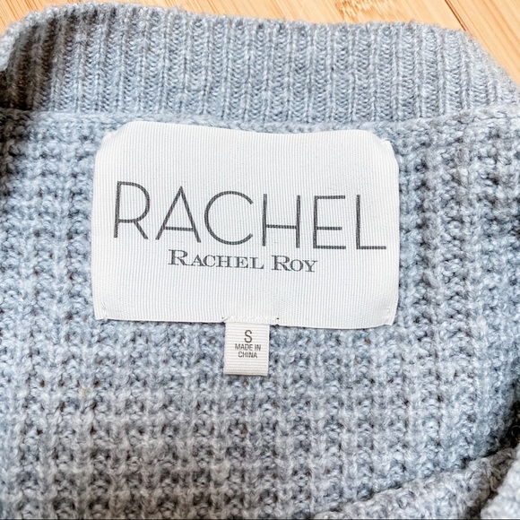 Rachel Roy Gray Pullover Crewneck Sweater - Picture 2 of 4